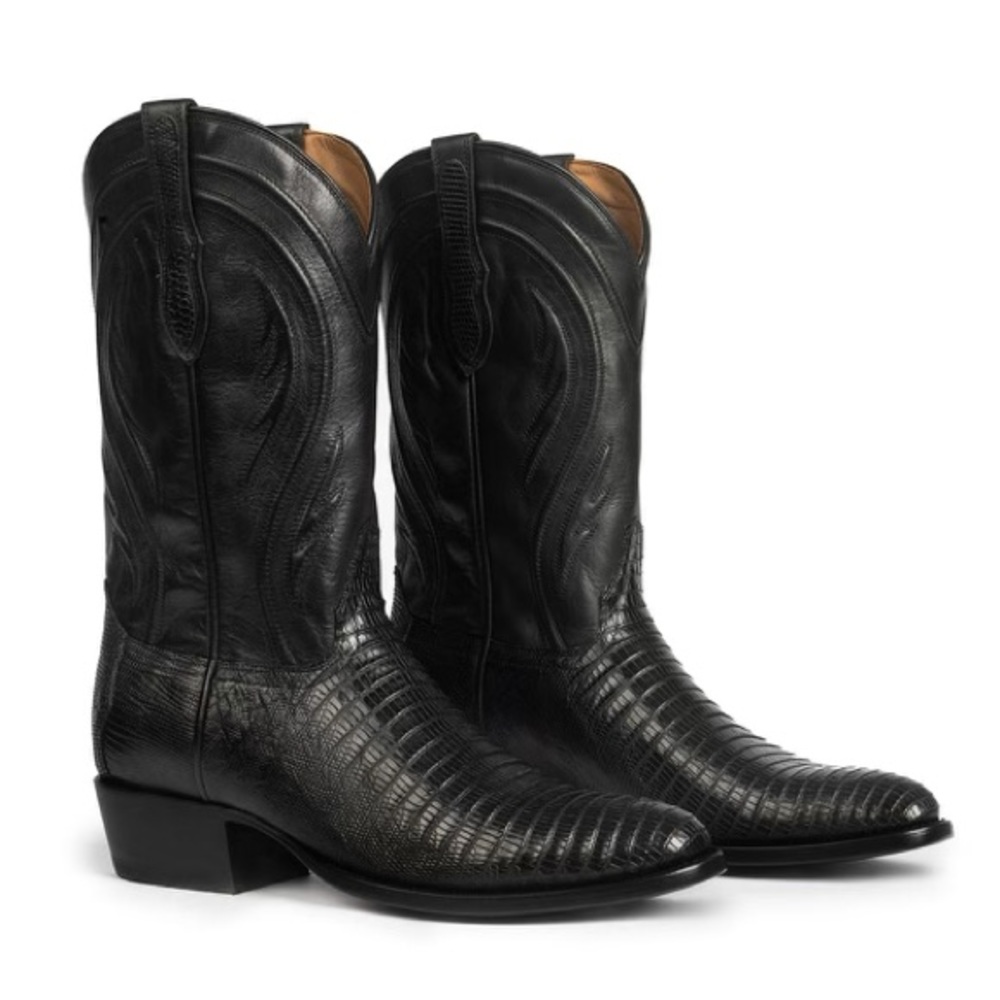 RUJO *10D* The Marcus Teju Lizard Boots Sable